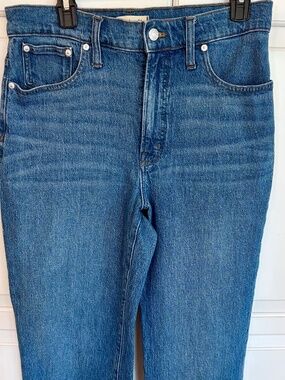 Madewell the perfect vintage wide leg denim jeans size 30